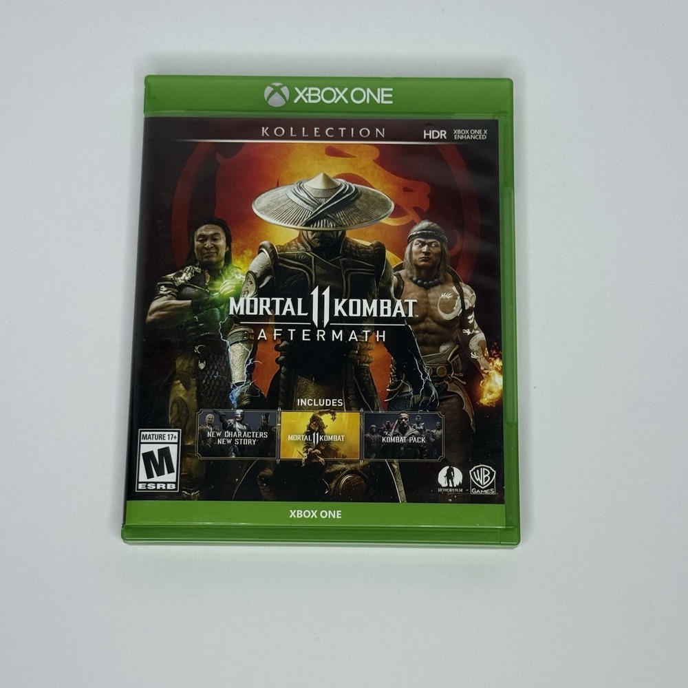 Mortal Kombat 11: Aftermath Kollection Microsoft Xbox One With Code Tested